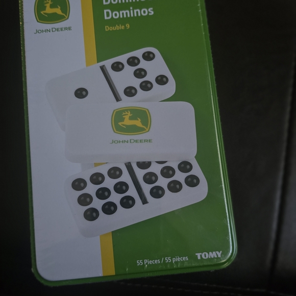 John Deere Other - John Deere Green and White Domino Set